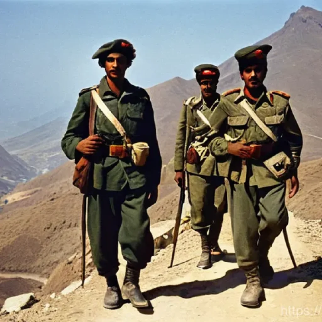 에리트레아 전쟁 이야기 - **A Generation Forged in Struggle: Eritrean Independence Fighters**
    
    A group of resilient Er...